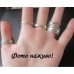 Набір масивних каблучок Буера - 5164
