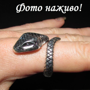 Кільце на фалангу Змія Тео