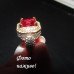 Кольцо перстень с кристаллом Валенсия – 10-763