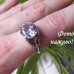 Кольцо Бабочки с фианитом – 1218
