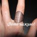 Стальное кольцо на фалангу Полосы – 3255