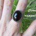 Восточный перстень Черный Азра – 3829