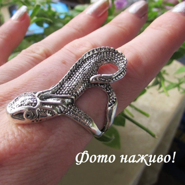 Каблучка Ящірка Варан - 5510