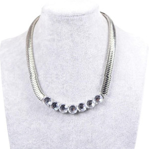 Колье Shine style в серебре