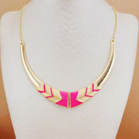 Розовое колье Амиана Stella & Dot