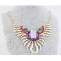 Колье Экзотика красок в сиреневом Stella & Dot