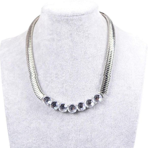 Колье Shine style в серебре