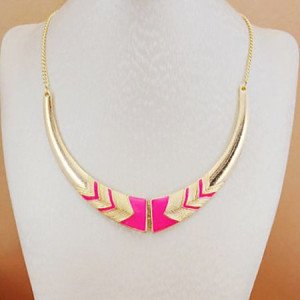 Розовое колье Амиана Stella & Dot