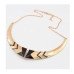 Черное колье Амиана Stella &Dot