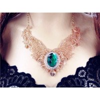 Колье Изумрудная Шанель