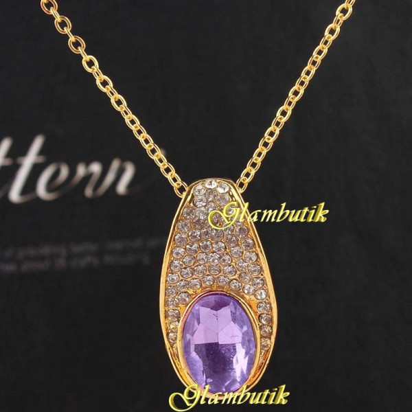 Кулон Кристалл в капле