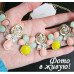 Стильное колье Цветы лета