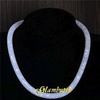 Ожерелье Stardust Swarovski белое