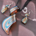 Комплект Murano-style Вогняний шик – 9878