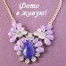 Колье Purple symphony