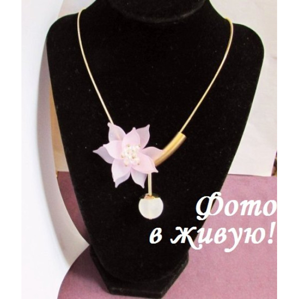 Эксклюзивное колье Орхидея