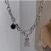 Ожерелье цепи Смайл мишка – 4573