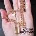 Двойная цепь Ключ замок – 4619