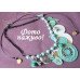 Ексклюзивне вінтажне кольє Монети – 4693