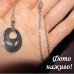 Кулон на цепи Романтичный цветок – 5247