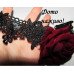 Готичне кольє з трояндою – 2388