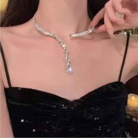 Прозоре ексклюзивне намисто Лея 