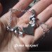 Кулон на ланцюгу Серце з крилами кажана – 1586