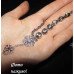 Колье-цепь новогоднее со снежинками – 1692