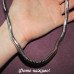 Колье-трансформер металлическое серебристое – 2302