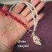 Ожерелье-колье с ракушкой кораллово-жемчужный танец – 2344