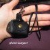 Кулон черный кошелек на длинном шнурке – 2548