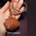Кулон світло-коричневий гаманець на довгому шнурку – 2658