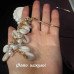 Колье-скоба с ракушками каскад  – 2719
