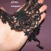 Колье ажурное черное викторианского стиля Сара – 2894-1