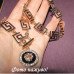 Комплект колье и серьги львы, греческий орнамент – 1434