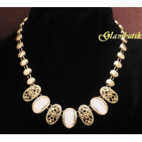 Эксклюзивное колье Gleamy white