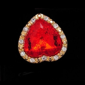 Эксклюзивное кольцо  Red hearts