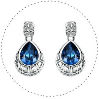 Серьги с меандром Моноя