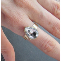 Кольцо с кристаллом Glamour crystal