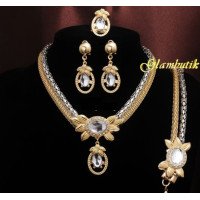 Эксклюзивный комплект из 4-х украшений Dionysius crystal