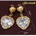Эксклюзивный комплект из 4-х украшений  Crystal hearts – 2447