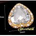 Эксклюзивный комплект из 4-х украшений  Crystal hearts – 2447