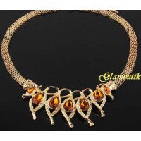 Эксклюзивное колье Elizabeth caramel