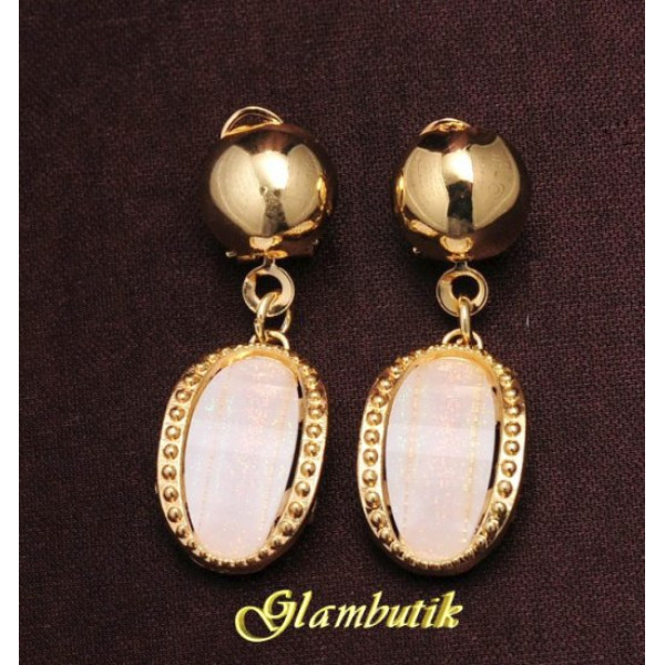 Эксклюзивные серьги Gleamy white