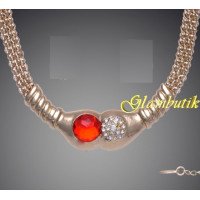 Эксклюзивное колье Karamel красное
