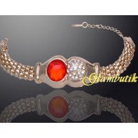 Эксклюзивный браслет Karamel красный