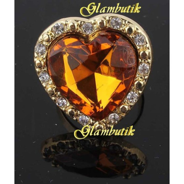 Эксклюзивное кольцо brandy hearts