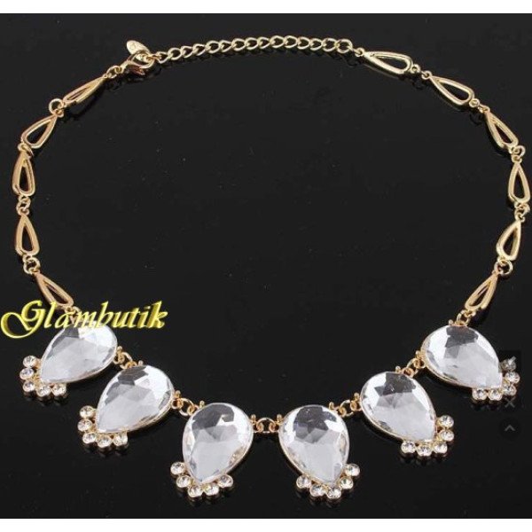 Люксовое колье Камилла  crystals