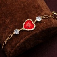 Эксклюзивный браслет Red hearts