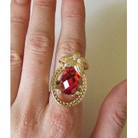 Эксклюзивное кольцо Dionysius red
